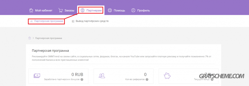 партнерская программа