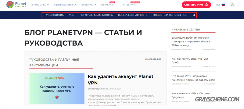 блог