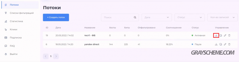потоки